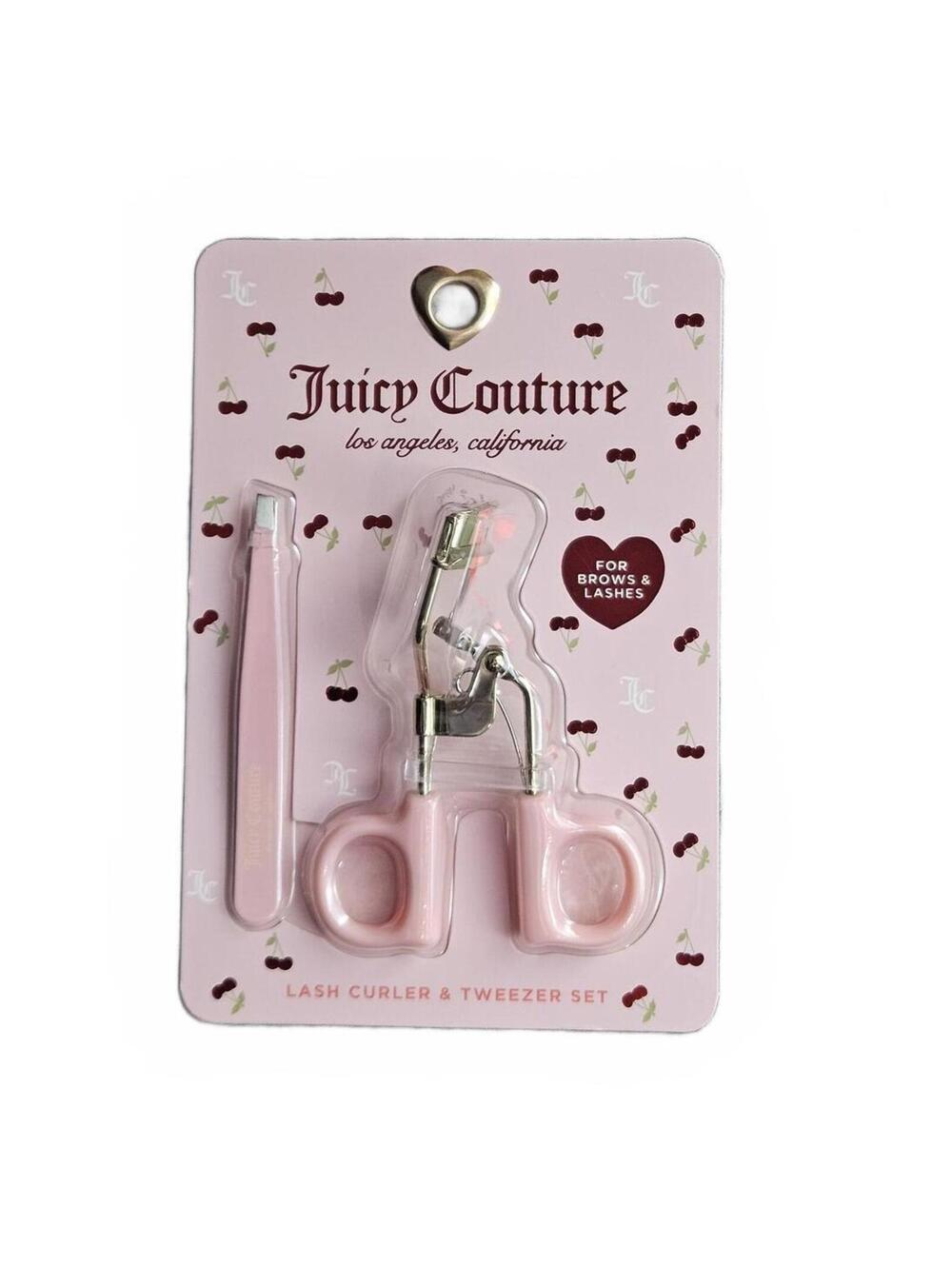 Juicy Couture Lash Curler And Tweezer Set Pink Y2K/Coquette Beauty Tools NWT